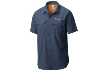 Image of Columbia Irico Short Sleeve Shirt -Mens, Carbon Heather, S 1654412469S
