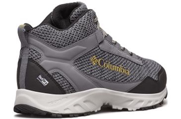 Image of Columbia Irrigon Trail Mid Knit Outdry Boots - Mens, Ti Grey Steel/Antique Moss, Medium, 9.5, 1831941033-9.5