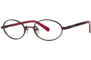 Image of Columbia Jade Point Eyeglass Frames - Frame Light Brown/Berry, Size 44/16mm CBJADEPOINT01