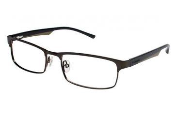 Image of Columbia James Peak Single Vision Prescription Eyeglasses - Frame Green/Black, Size 53/17mm CBJAMESPEAK02