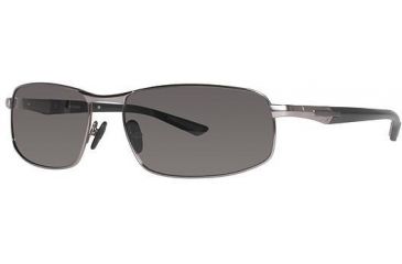 Image of Columbia JET STREAM 300 Sunglasses - Frame Matte Silver/Grey, Lens Color Grey, Size 63/17mm CBJETSTRM30002