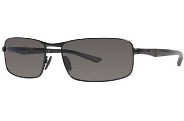 Image of Columbia JET STREAM 400 Sunglasses - Frame Shiny Black/Black, Lens Color Grey, Size 64/17mm CBJETSTRM40001