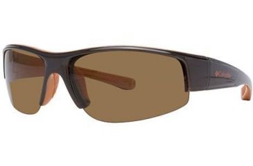 Image of Columbia Kipp Sunglasses - Frame Shiny Brown/Campfire, Size 70/15mm CBKIPPPZ02