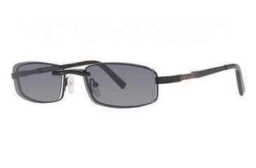 Image of Columbia Koosah Falls Progressive Prescription Eyeglasses - Frame BLACK/BROWN CBKOOSAHFALLS02