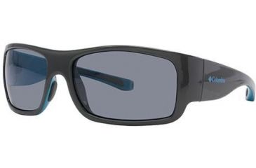 Image of Columbia Kruzer Sunglasses - Frame Grill/Oxide Blue, Size 60/16mm CBKRUZERPZ01