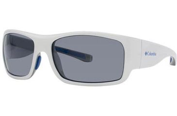 Image of Columbia Kruzer Sunglasses - Frame White/Grout, Size 60/16mm CBKRUZERPZ04