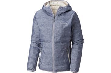 Image of Columbia Lake 22 Reversible Hooded Jacket, Astral Heather Print, XL - Womens, 1799291444-XL