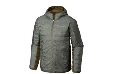 Image of Columbia Lake 22 Reversible Hooded Jacket - Mens, Mosstone Heather Print/Peatmoss, Large, 1798322302-L