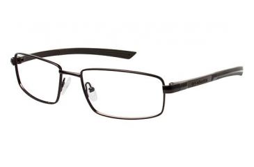Image of Columbia Lassen Peak Single Vision Prescription Eyeglasses - Frame Brown, Size 55/17mm CBLASSEN02