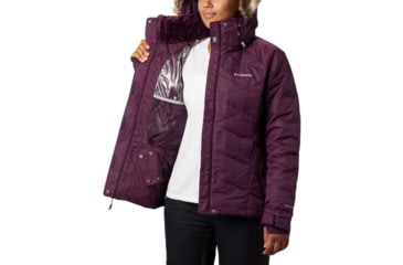 Image of Columbia Lay D Down II Jacket - Womens, Black Cherry, Extra Small, 1798441522-XS