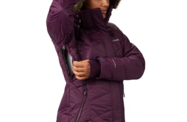 Image of Columbia Lay D Down II Jacket - Womens, Black Cherry, Extra Small, 1798441522-XS