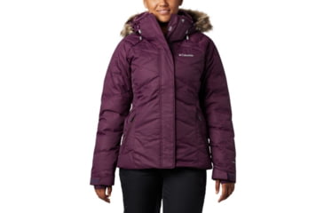 Image of Columbia Lay D Down II Jacket - Womens, Black Cherry, Extra Small, 1798441522-XS