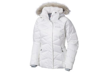 Image of Columbia Lay D Down II Jacket - Womens, White, Large, 1798441100-L