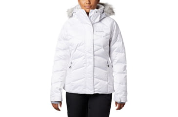 Image of Columbia Lay D Down II Jacket - Womens, White, Small, 1798441101-S