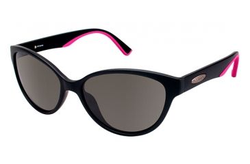 Image of Columbia LOLO Sunglasses - Frame MATTE BLACK/FUCHSIA, Lens Color Smoke CBLOLO01
