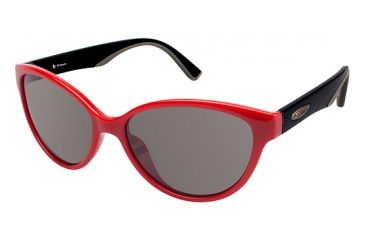 Image of Columbia LOLO Sunglasses - Frame RED/MATTE BLACK, Lens Color Smoke CBLOLO03