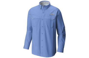 Image of Columbia Low Drag Offshore Long Sleeve Shirt - Mens, White Cap, Small, 1450041450-S
