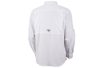 Image of Columbia Low Drag Offshore LS Shirt, White, S - Men's, 1450041100-S