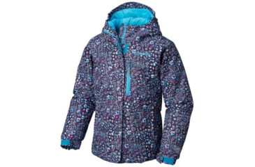 Image of Columbia Magic Mile Jacket - Girls, Atoll Floral Print, Extra Large, 1753941404-XL