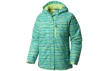 Image of Columbia Magic Mile Jacket - Girls, Tippet Digi Lines Print, Extra Small, 1753941309-XS