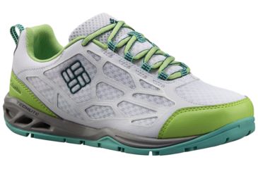 Image of Columbia Megavent Fly Watersport Shoe - Women's-White/Deep Wave-Medium-6.5