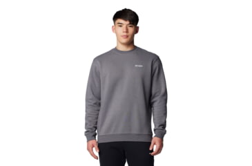 Image of Columbia Meridian Creek Crew - Mens, City Grey Heather, Small, 2095701023-023-S