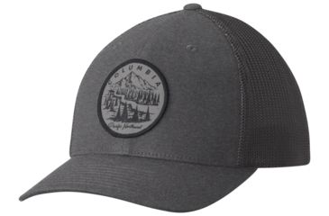 Image of Columbia Mesh Ball Cap, Grill Heather, PNW Patch, S/M, 1495921028S/M