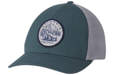 Image of Columbia Mesh Ball Cap, Poseidon, PNW Patch, S/M, 1495921343S/M