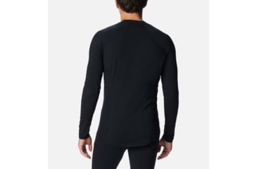 Image of Columbia Midweight Stretch Long Sleeve Top - Mens, Black, Large, 1638591-011-L
