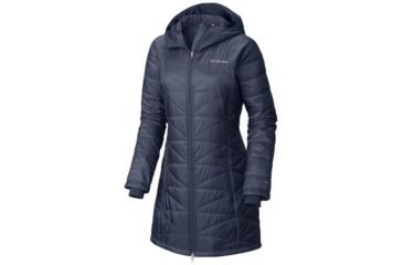 Image of Columbia Mighty Lite Hooded Jacket - Women's, Nocturnal, Extra Small, 1468771591-XS