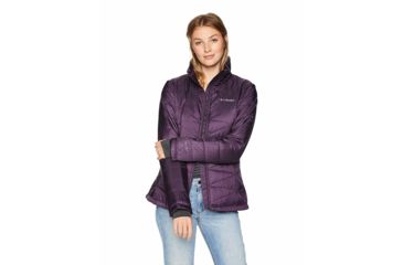 Image of Columbia Mighty Lite III Jacket, Dark Plum, Extra Small - Womens, 1476761506-XS