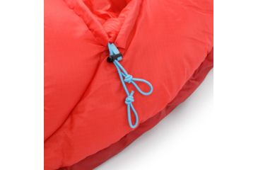 Image of Columbia Mount Tabor 10F Mummy Sleeping Bag, Red/White, Regular, 30647
