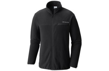Image of Columbia Mountain Crest Full Zip Hoody - Men's, Black, S, 1778471010-10-S