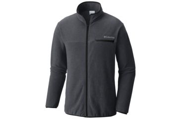 Image of Columbia Mountain Crest Full Zip Hoody - Men's, Graphite Heathe, S, 1778471053-53-S