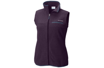 Image of Columbia Mountain Crest Vest, Dark Plum, S - Womens, 1801981506-S