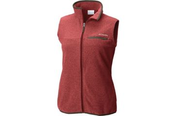 Image of Columbia Mountain Crest Vest, Rose Dust, Extra Small - Womens, 1801981677-XS
