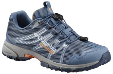 Image of Columbia Mountain Masochist IV Trail Running Shoe - Womens, Dark Mirage/Jupiter, 7.5 US 1769391411-075
