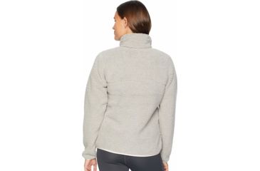 Image of Columbia Mountain Side Heavyweight Fleece FZ, Flint Grey, Light Bisque, Extra Small - Womens, 1730401027-XS