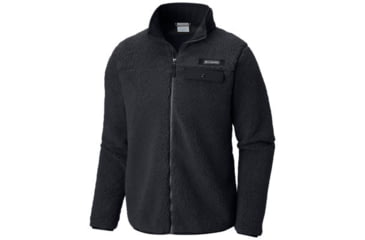 Image of Columbia Mountain Side Heavyweight Fleece FZ - Mens, Black, Medium, 1805001010-M