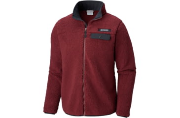 Image of Columbia Mountain Side Heavyweight Fleece FZ - Mens, Elderberry Camo, Large, 1805001522-L