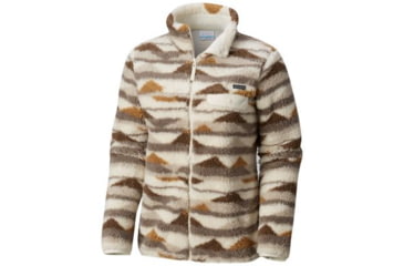 Image of Columbia Mountain Side Heavyweight Fleece FZ - Womens, Light Bisque Print, Small, 1730401106-S