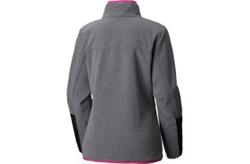 Image of Columbia Mountain Side Reversible Fleece, Black, Extra Small - Womens, 1804621010-XS