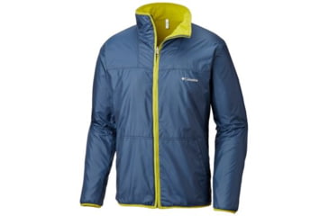 Image of Columbia Mountain Side Reversible Full Zip Jacket - Mens, Collegiate Navy, Large, 1810051464-L