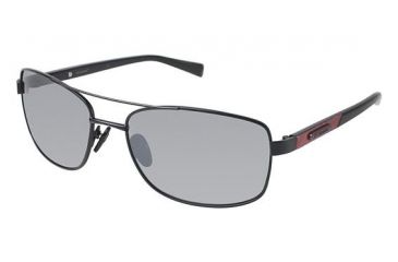 Image of Columbia MT JUPITER 100 Sunglasses - Frame MATTE BLACK, Lens Color Silver Flash CBMTJUPITER10002