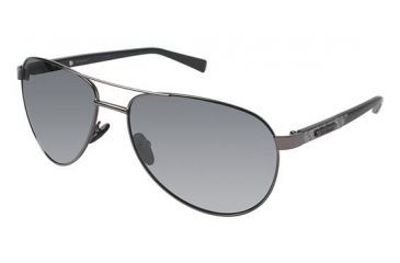 Image of Columbia MT JUPITER 200 Sunglasses - Frame MATTE BLACK, Lens Color Silver Flash CBMTJUPITER20002