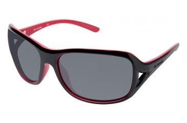 Image of Columbia MT MAMA Single Vision Prescription Sunglasses CBMTMAMA01 - Frame Color Black/Rose