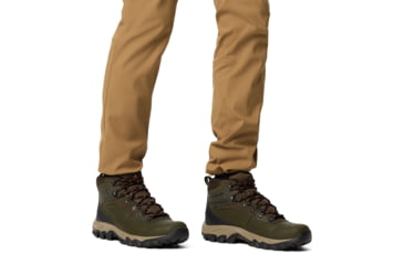 Image of Columbia Newton Ridge Plus II Waterproof Hiking Boot - Mens, Deep Olive/Desert Sun, 11, 1594731-315-11