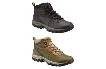 Image of Columbia Newton Ridge Plus Ii Waterproof Hiking Boot - Mens, Cordovan, Cordovan/Squash
