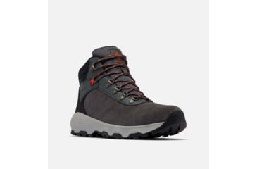 Image of Columbia Newton Wander Boots - Mens, Dark Grey/Red Quartz, 12 US, 2109441-089-12