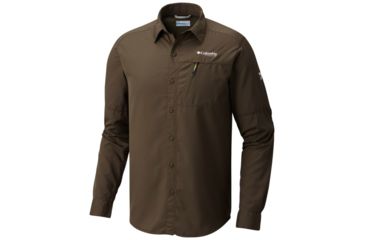 Image of Columbia Northern Ground Long Sleeve Shirt - Mens, Peatmoss, L 1768591213L